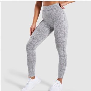 Gymshark fleur texture leggings